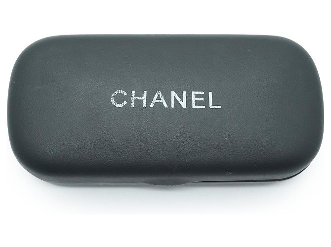 Chanel Gafas de sol con marco negro CC Logo - vista 11