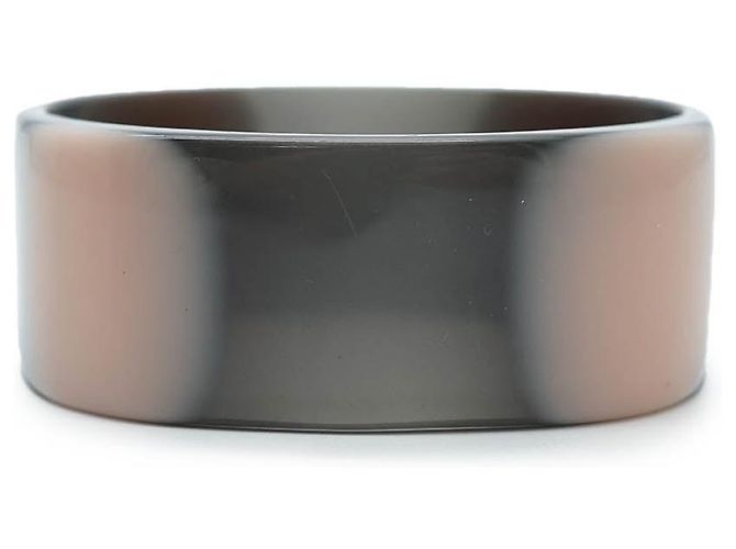 Chanel Bicolor CC Logo Armreif Schwarz - Ansicht 3