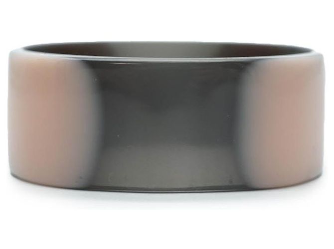 Chanel Bicolor CC Logo Armreif Schwarz - Ansicht 5