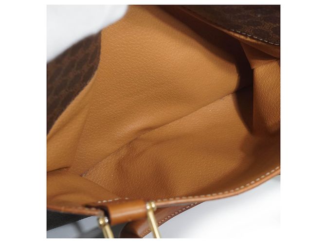 Céline Borsa a Mano Macadam Boston Marrone - vista 15