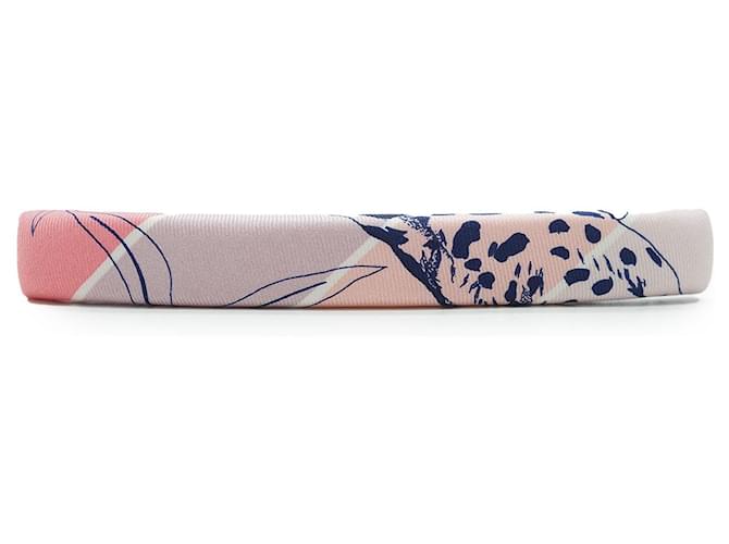 Hermès Eclipse Seidenhaarklammer Pink - Ansicht 2