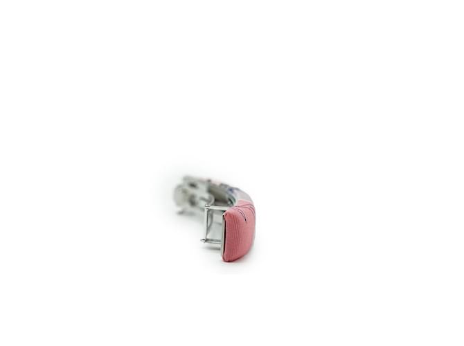 Hermès Eclipse Seidenhaarklammer Pink - Ansicht 4