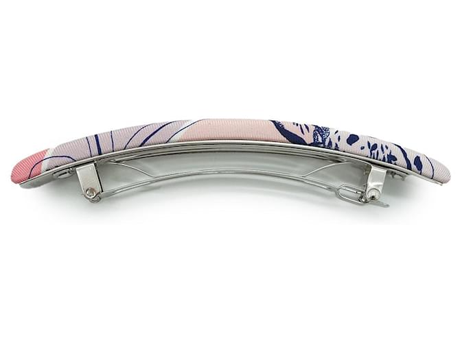 Hermès Eclipse Seidenhaarklammer Pink - Ansicht 7