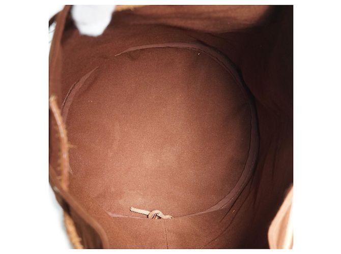 Borsa a mano Hermès Polochon Mimile GM Marrone Cotone - vista 10