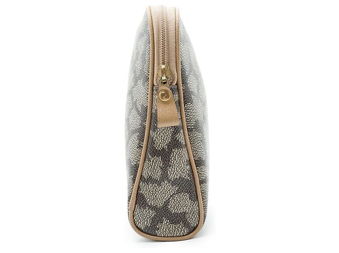 Yves Saint Laurent Clutch Vintage YSL Stampa Giraffa Marrone - vista 4
