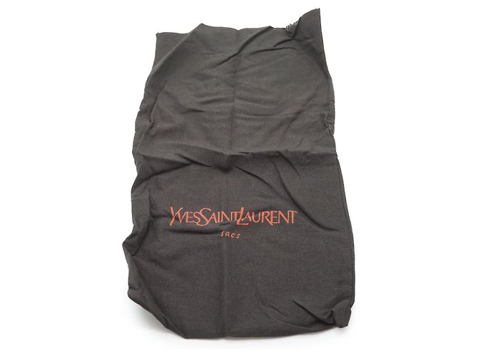 Yves Saint Laurent Clutch vintage trapuntato a forma di busta Nero - vista 14