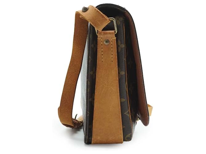 Cartouchiere Louis Vuitton Cartouchière Monogram GM Marrone - vista 3