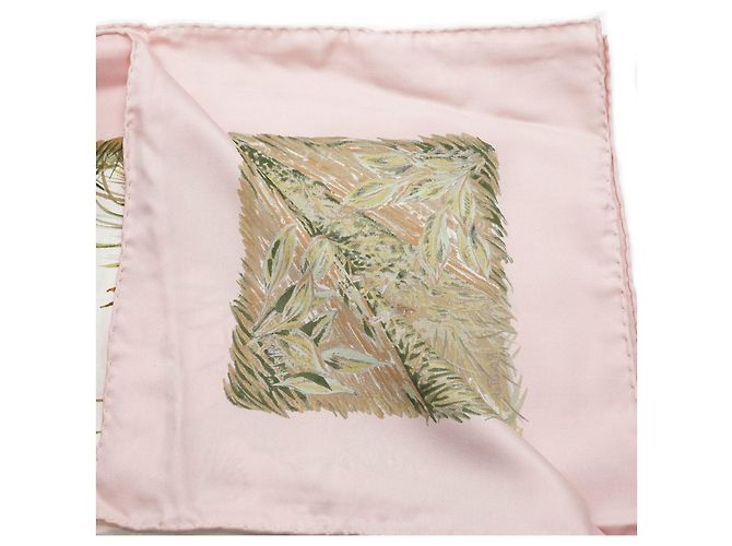Hermès Halte en Camargue Seidenschal 90 Pink - Ansicht 7