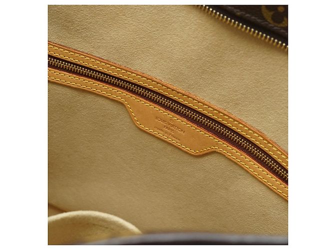 Louis Vuitton Monogram Babylone Borsa a mano marrone pelle - vista 11