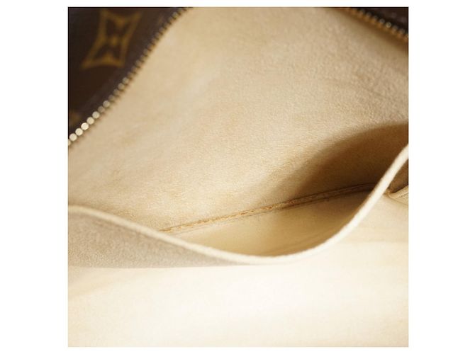 Louis Vuitton Monogram Babylone Borsa a mano marrone pelle - vista 15