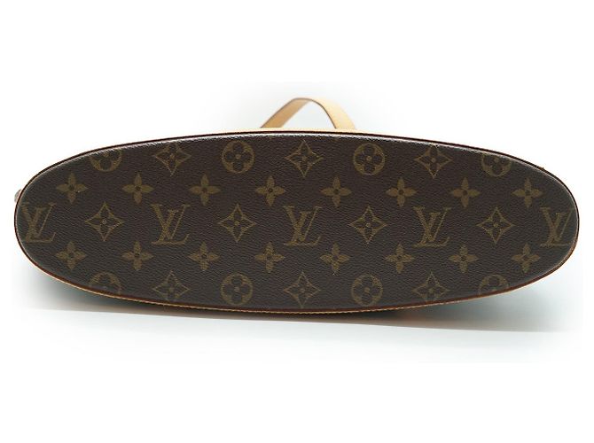 Louis Vuitton Monogram Babylone Borsa a mano marrone pelle - vista 5