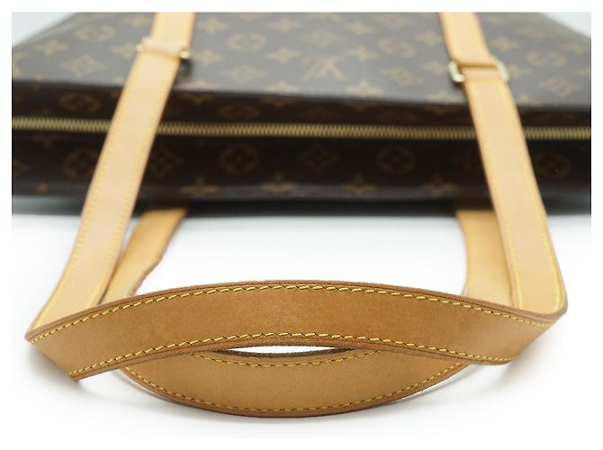 Louis Vuitton Monogram Babylone Borsa a mano marrone pelle - vista 9