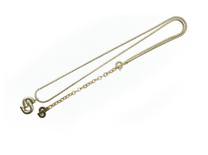 Dior Collar de oro con logo CD Dorado - vista 2