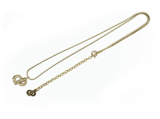 Dior Collar de oro con logo CD Dorado - vista 3
