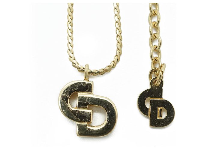 Dior Collar de oro con logo CD Dorado - vista 4
