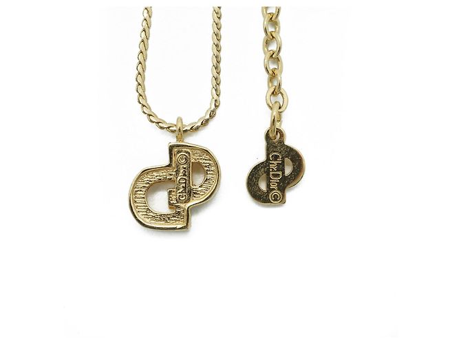 Dior Collar de oro con logo CD Dorado - vista 5