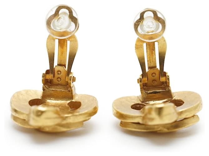Chanel Orecchini a clip a forma di cuore Coco Mark GP D'oro - vista 8
