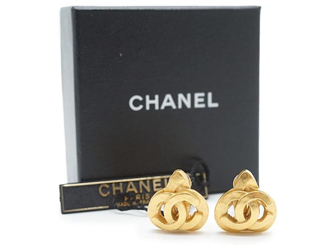 Chanel Orecchini a clip a forma di cuore Coco Mark GP D'oro - vista 9