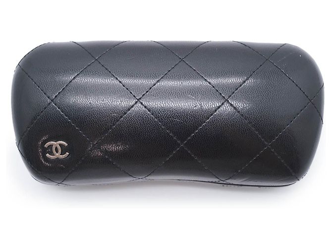 Chanel Gafas de sol con marco negro CC Logo - vista 10