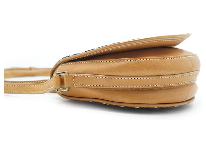 Céline Borsa a tracolla rotonda mini C Macadam Blu navy - vista 6