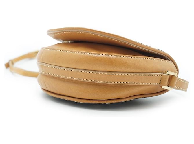Céline Borsa a tracolla rotonda mini C Macadam Blu navy - vista 7