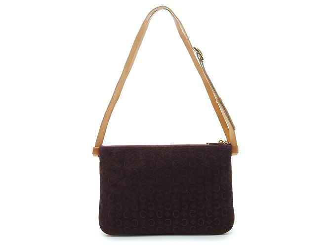 Céline Pochette Duo Spalla in Camoscio Macadam C Bordò - vista 2