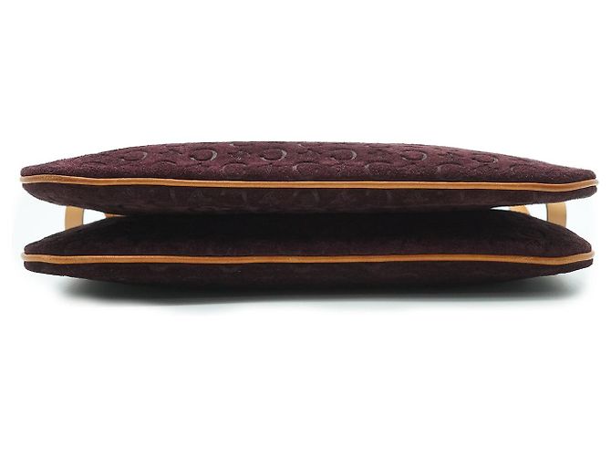 Céline Pochette Duo Spalla in Camoscio Macadam C Bordò - vista 5