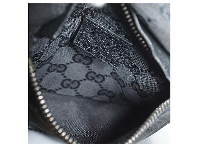 Gucci GG Canvas Bauchtasche Schwarz - Ansicht 13