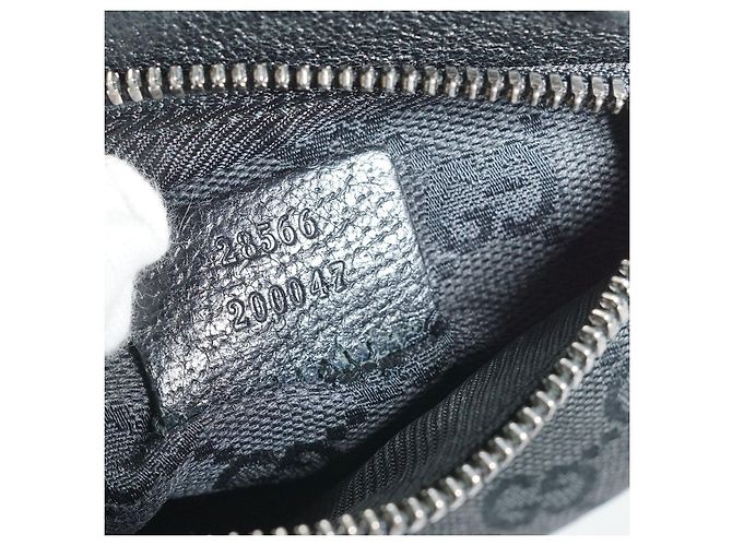 Gucci GG Canvas Bauchtasche Schwarz - Ansicht 14
