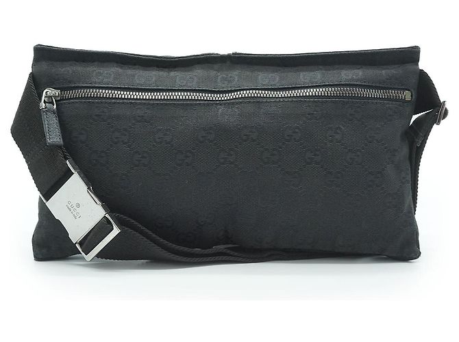 Gucci GG Canvas Bauchtasche Schwarz - Ansicht 2