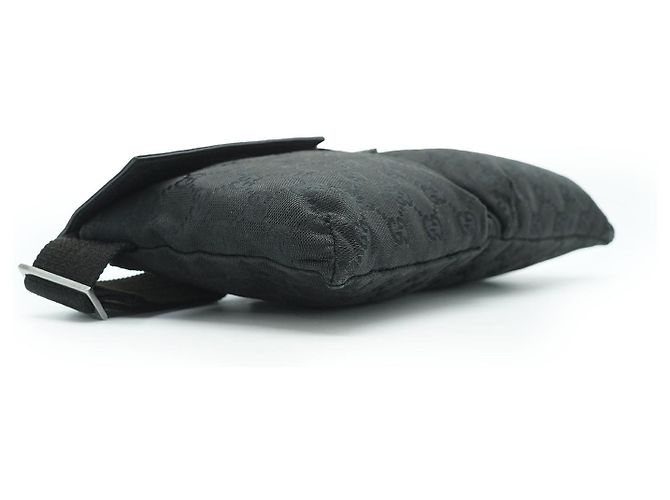 Gucci GG Canvas Bauchtasche Schwarz - Ansicht 6