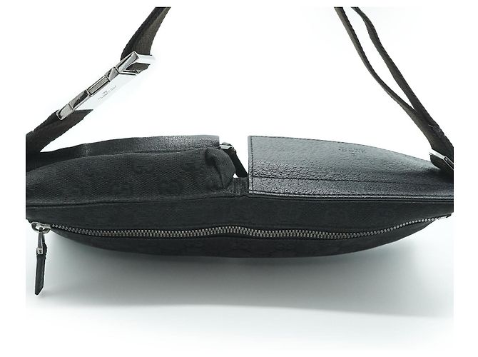 Gucci GG Canvas Bauchtasche Schwarz - Ansicht 8