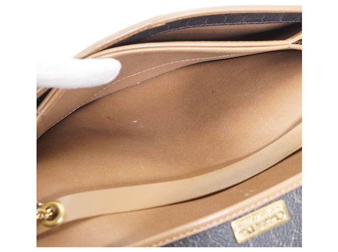 Dior Borsa a spalla con catena a nido d'ape Nero - vista 12