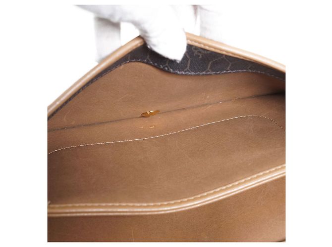 Dior Borsa a spalla con catena a nido d'ape Nero - vista 13