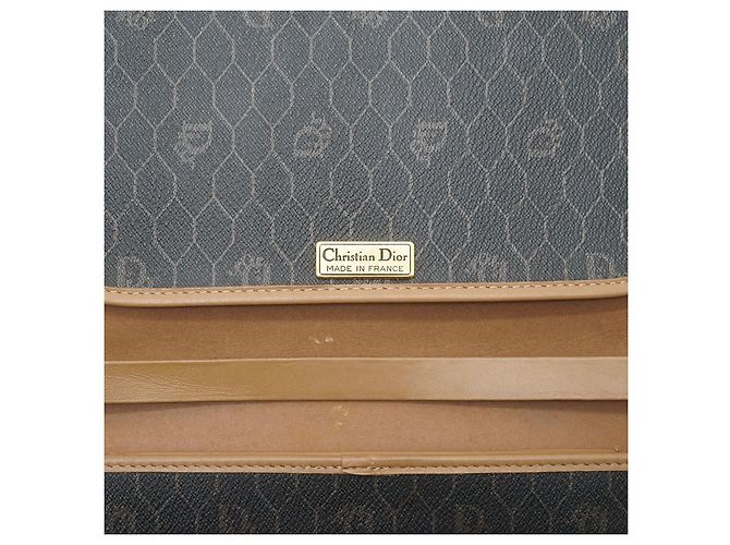 Dior Borsa a spalla con catena a nido d'ape Nero - vista 15