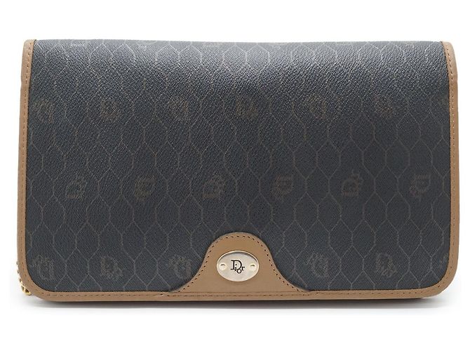 Dior Borsa a spalla con catena a nido d'ape Nero - vista 2