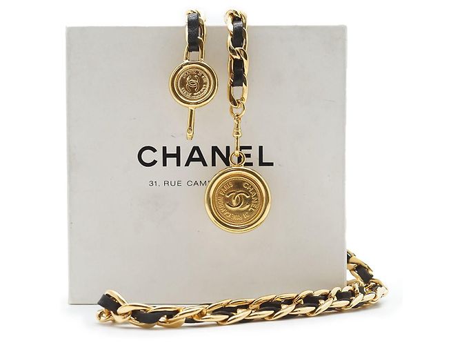 Chanel Medaille Kettengürtel GP, 31 Rue Cambon Paris Golden - Ansicht 15