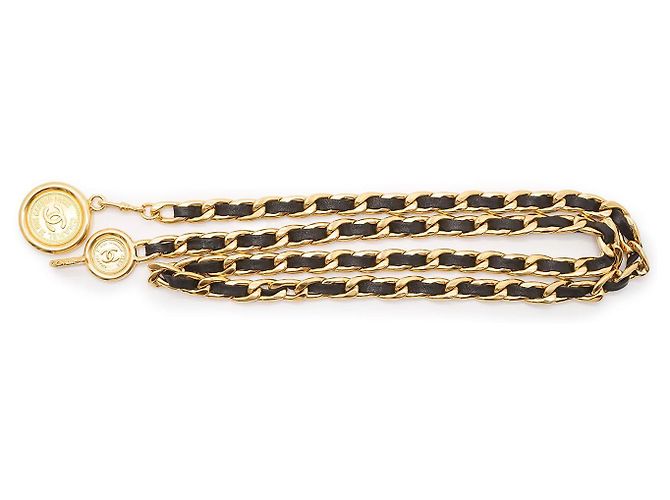 Chanel Medaille Kettengürtel GP, 31 Rue Cambon Paris Golden - Ansicht 3