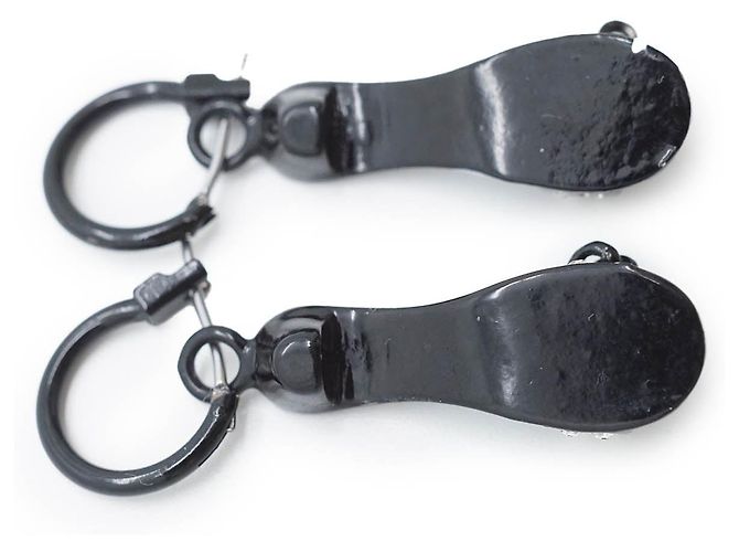 Dior Orecchini a forma di scarpa con tacco Nero - vista 3