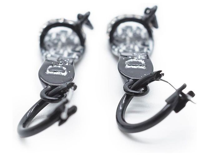 Dior Orecchini a forma di scarpa con tacco Nero - vista 6