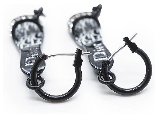 Dior Orecchini a forma di scarpa con tacco Nero - vista 8