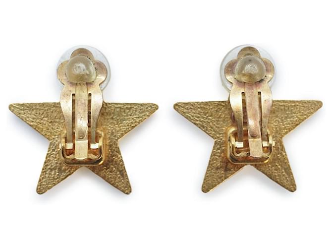 Chanel Orecchini a clip CC Logo Star GP Rosa - vista 2