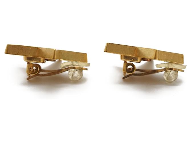 Chanel Orecchini a clip CC Logo Star GP Rosa - vista 4