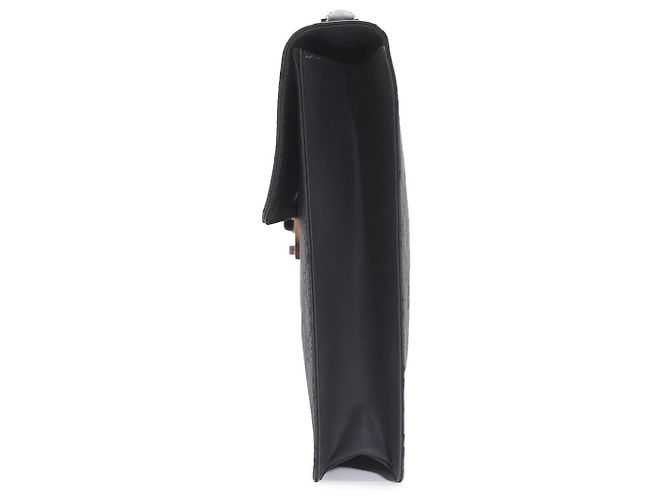 Gucci GG Lock Valigetta in pelle nera Nero - vista 3