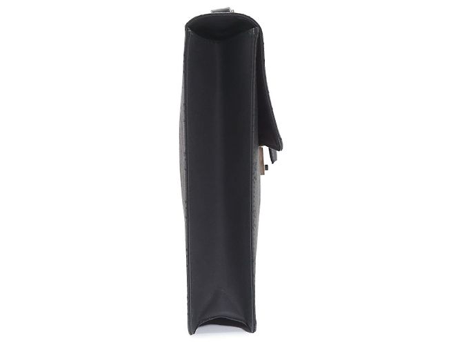 Gucci GG Lock Valigetta in pelle nera Nero - vista 4