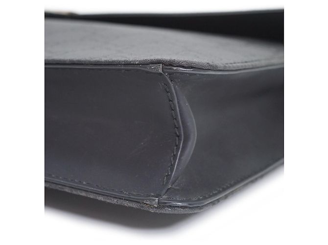 Gucci GG Lock Valigetta in pelle nera Nero - vista 7