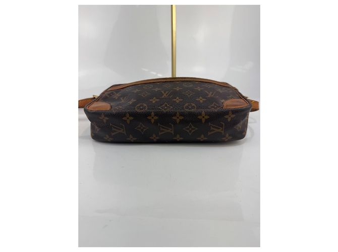Borsa a spalla Louis Vuitton in pelle marrone 270 - vista 10