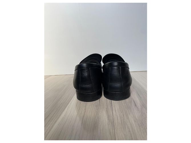 Christian Louboutin Mocassini in pelle MJ Nero - vista 6