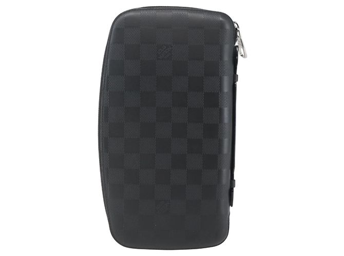 Organizer Organizzatore Louis Vuitton in pelle Atholl Nero - vista 2