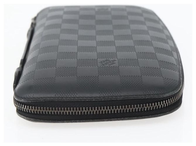 Organizer Organizzatore Louis Vuitton in pelle Atholl Nero - vista 3